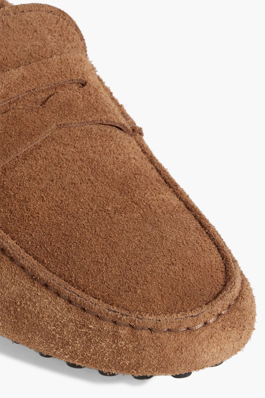 TOD'S Gommino brushed-suede loafers