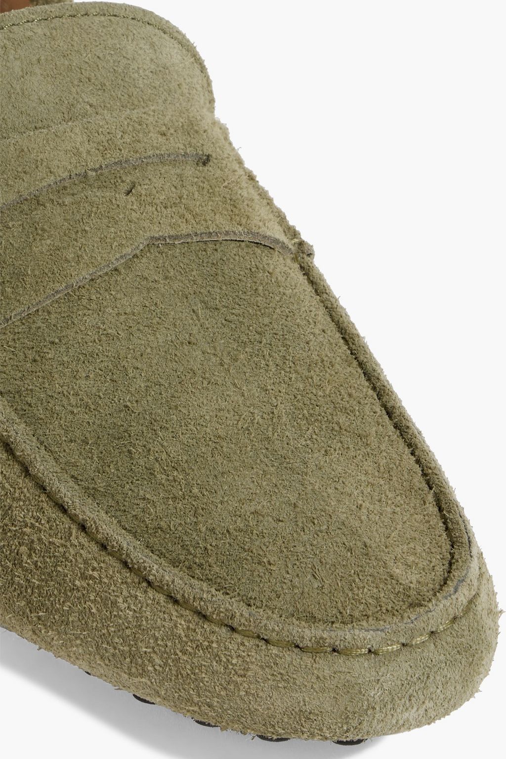 TOD'S Gommino brushed-suede driving shoes