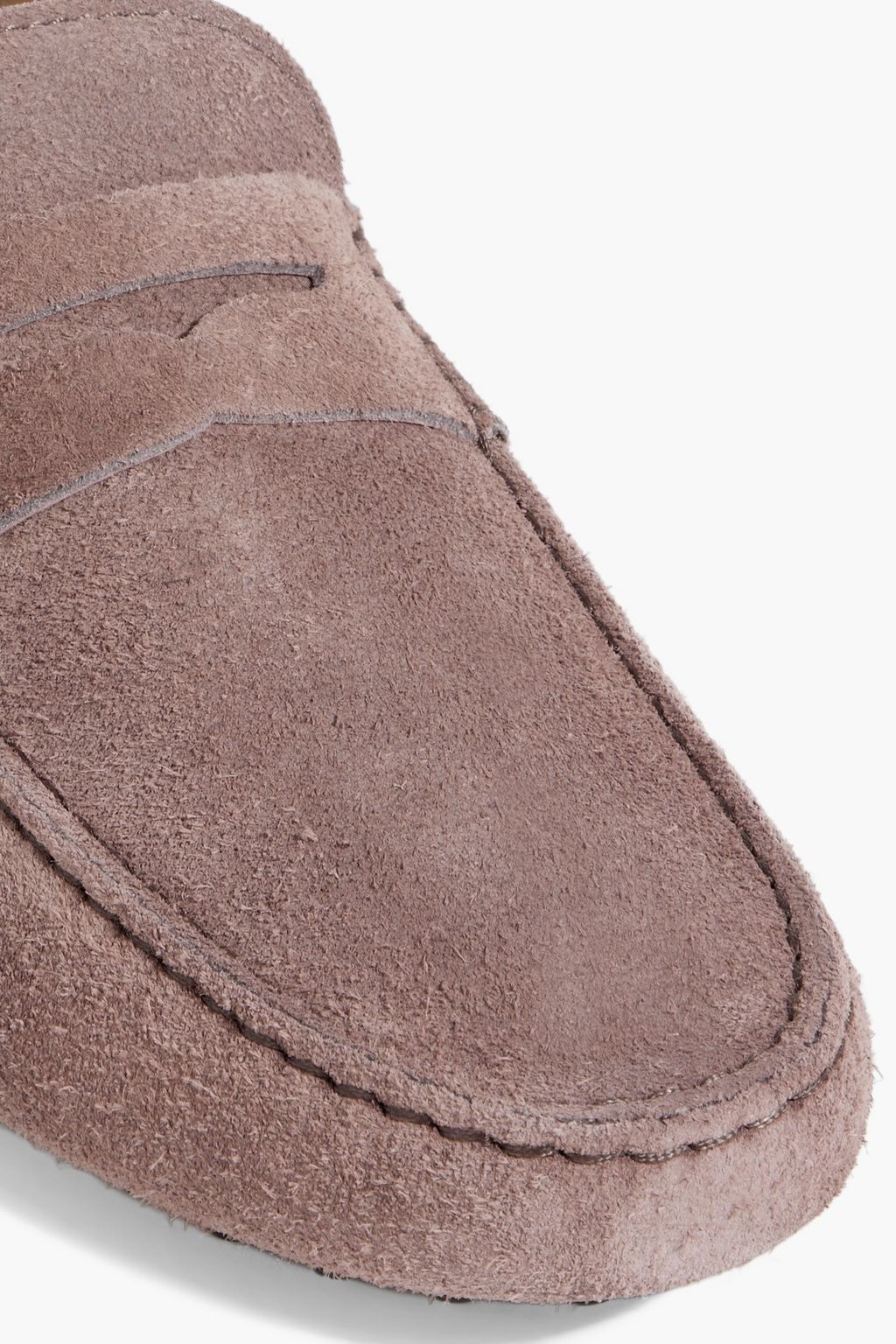 TOD'S Gommino brushed-suede loafers
