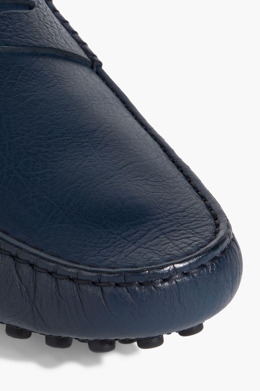 TOD'S City Gommino pebbled-leather driving shoes