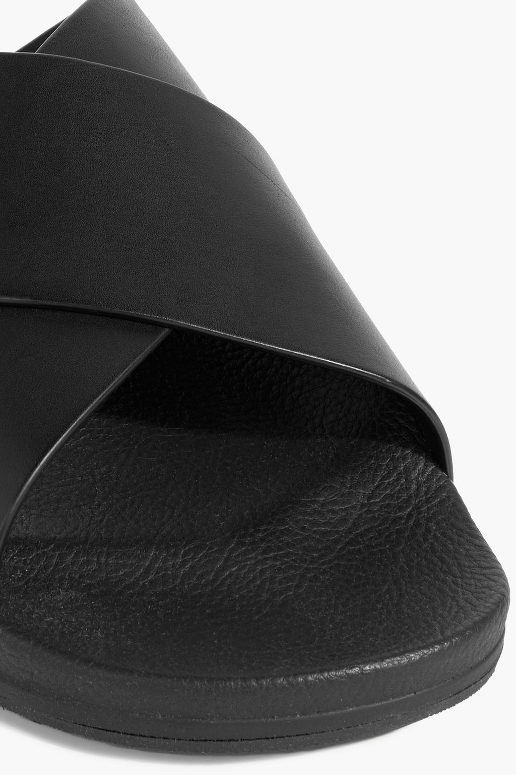 TOD'S Embossed leather sandals