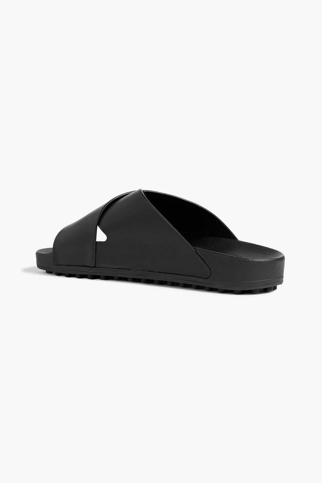 TOD'S Embossed leather sandals