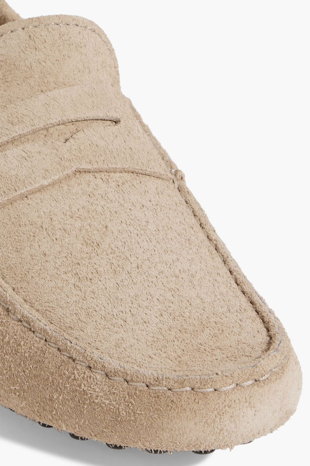 TOD'S Gommino brushed-suede loafers