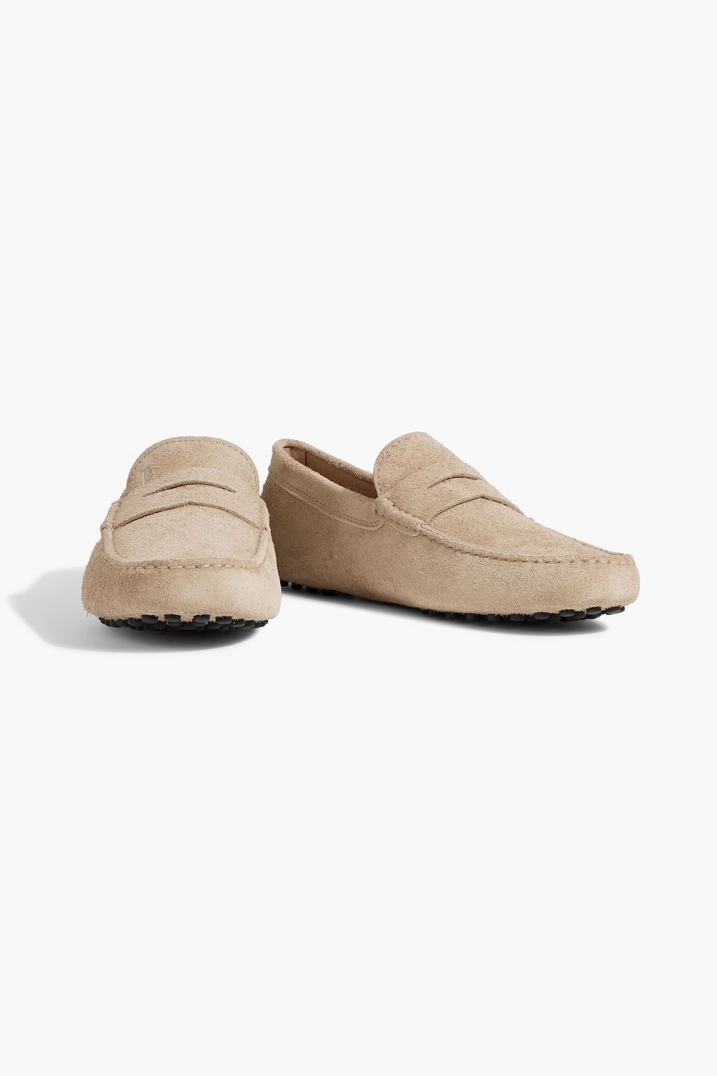 TOD'S Gommino brushed-suede loafers