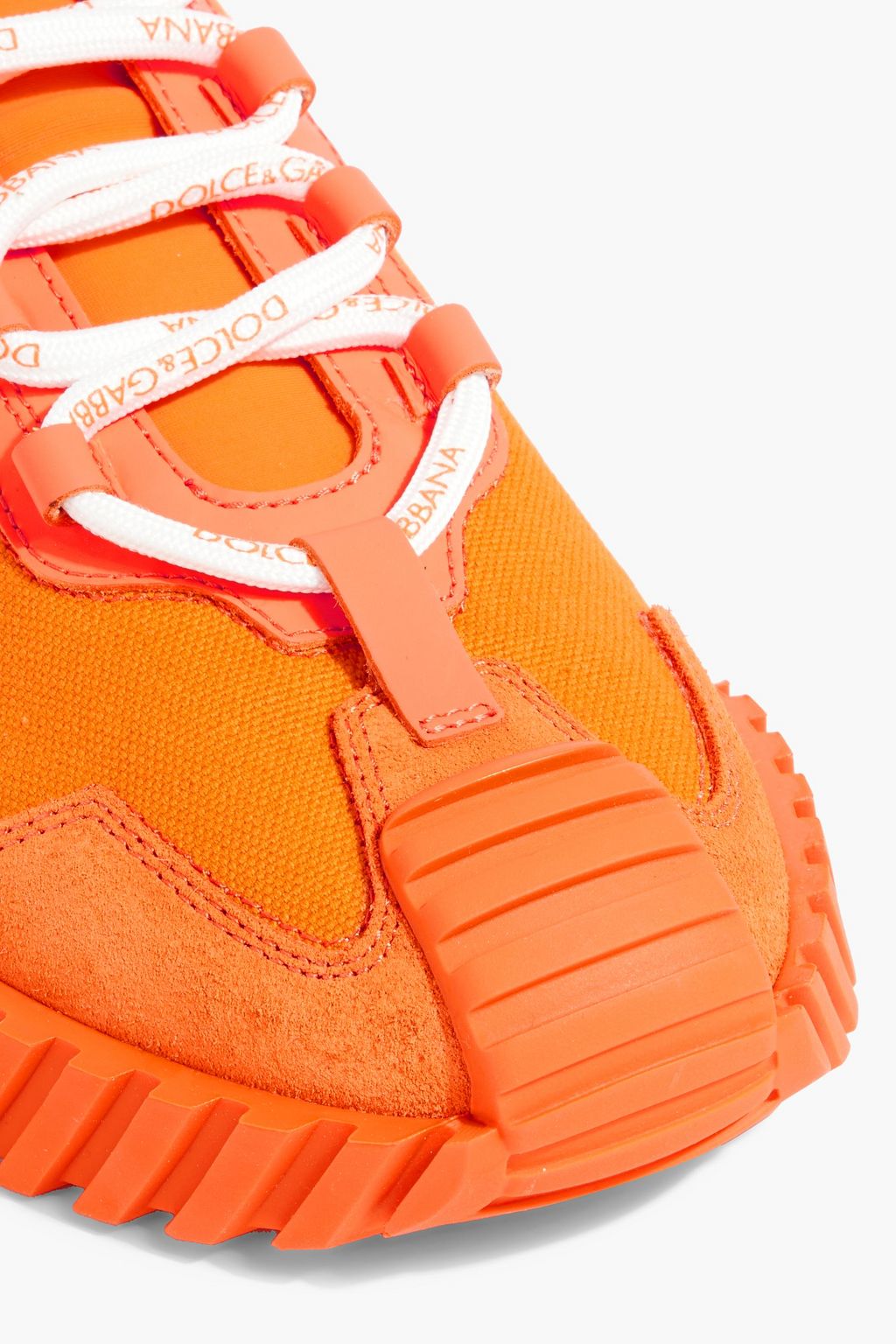 DOLCE&GABBANA Canvas and scuba sneakers