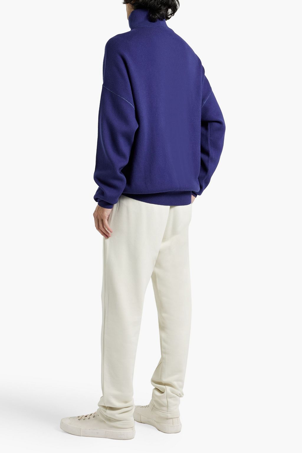 ISABEL MARANT Alex intarsia-knit zip-up cardigan