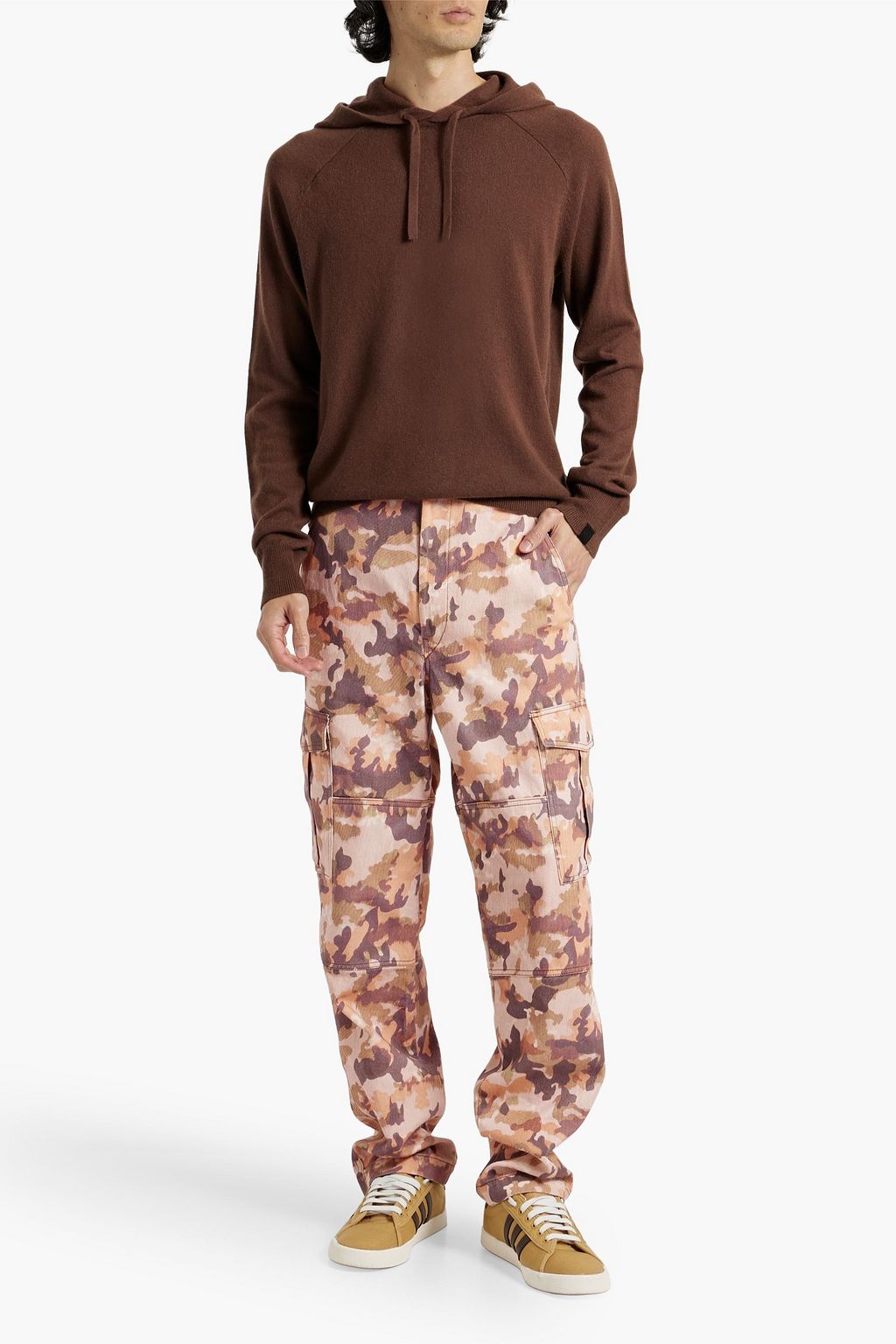 ISABEL MARANT Elyo camouflage-print denim jeans
