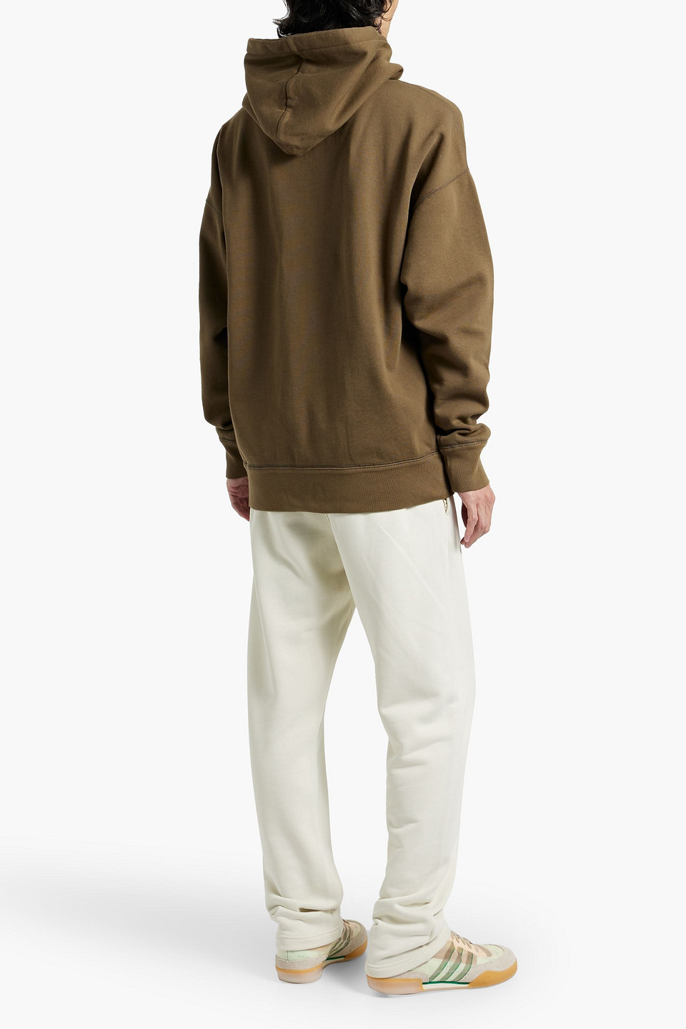 ISABEL MARANT INASLIM FRENCH COTTON-TERRY SWEATPANTS