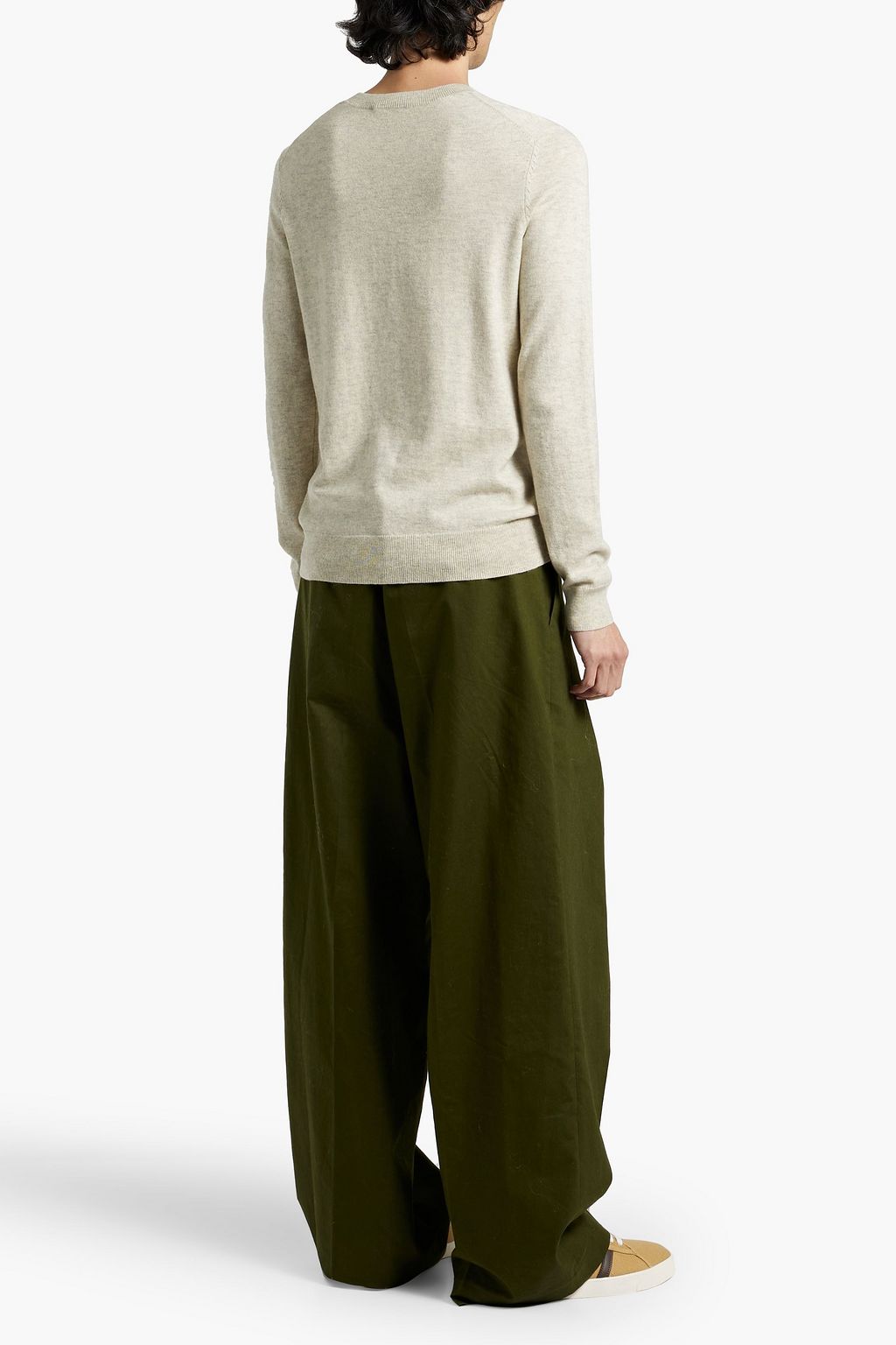 ISABEL MARANT Elmy cotton and wool-blend sweater