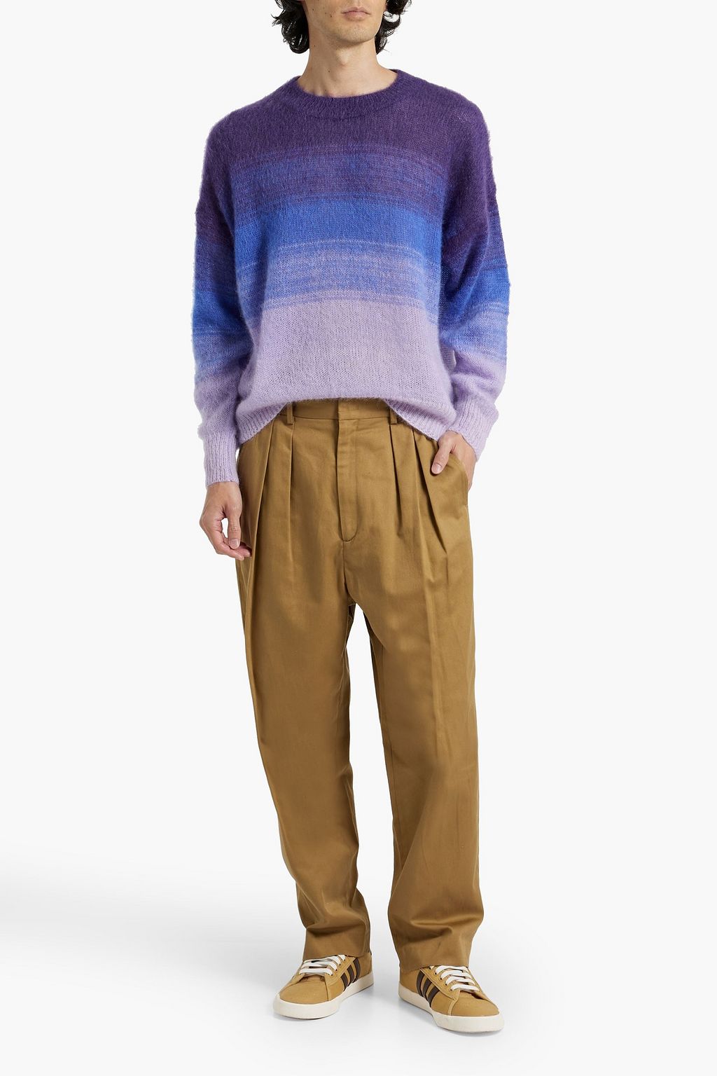 ISABEL MARANT Drussellh dégradé mohair-blend sweater