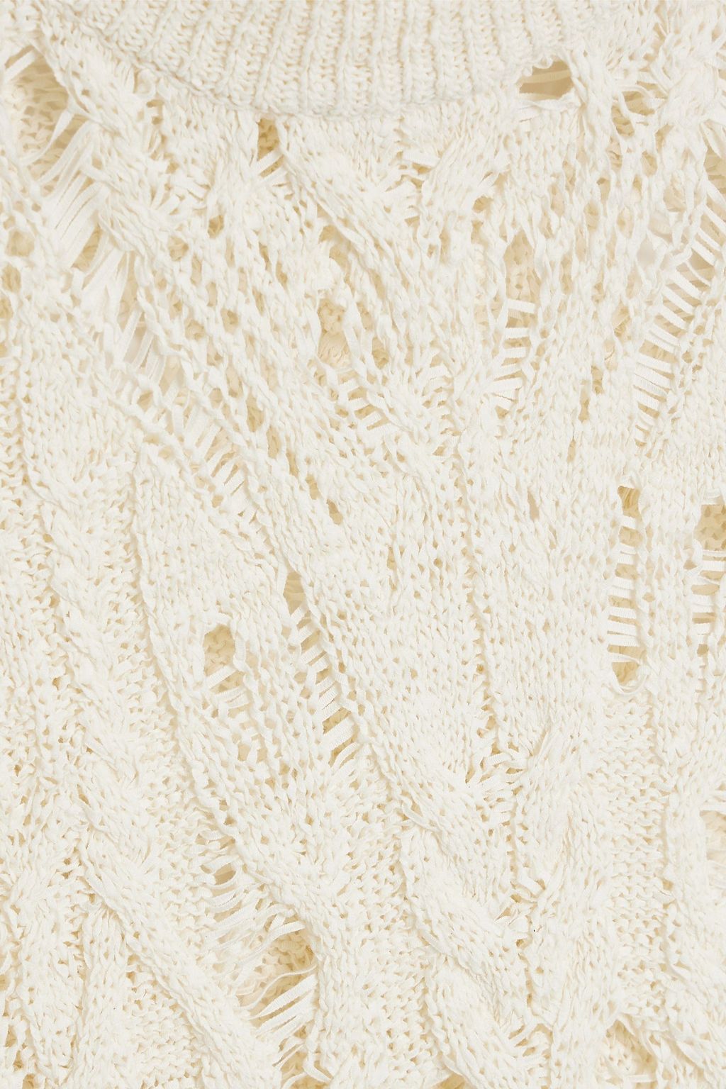 ISABEL MARANT Felix cable-knit cotton-blend sweater