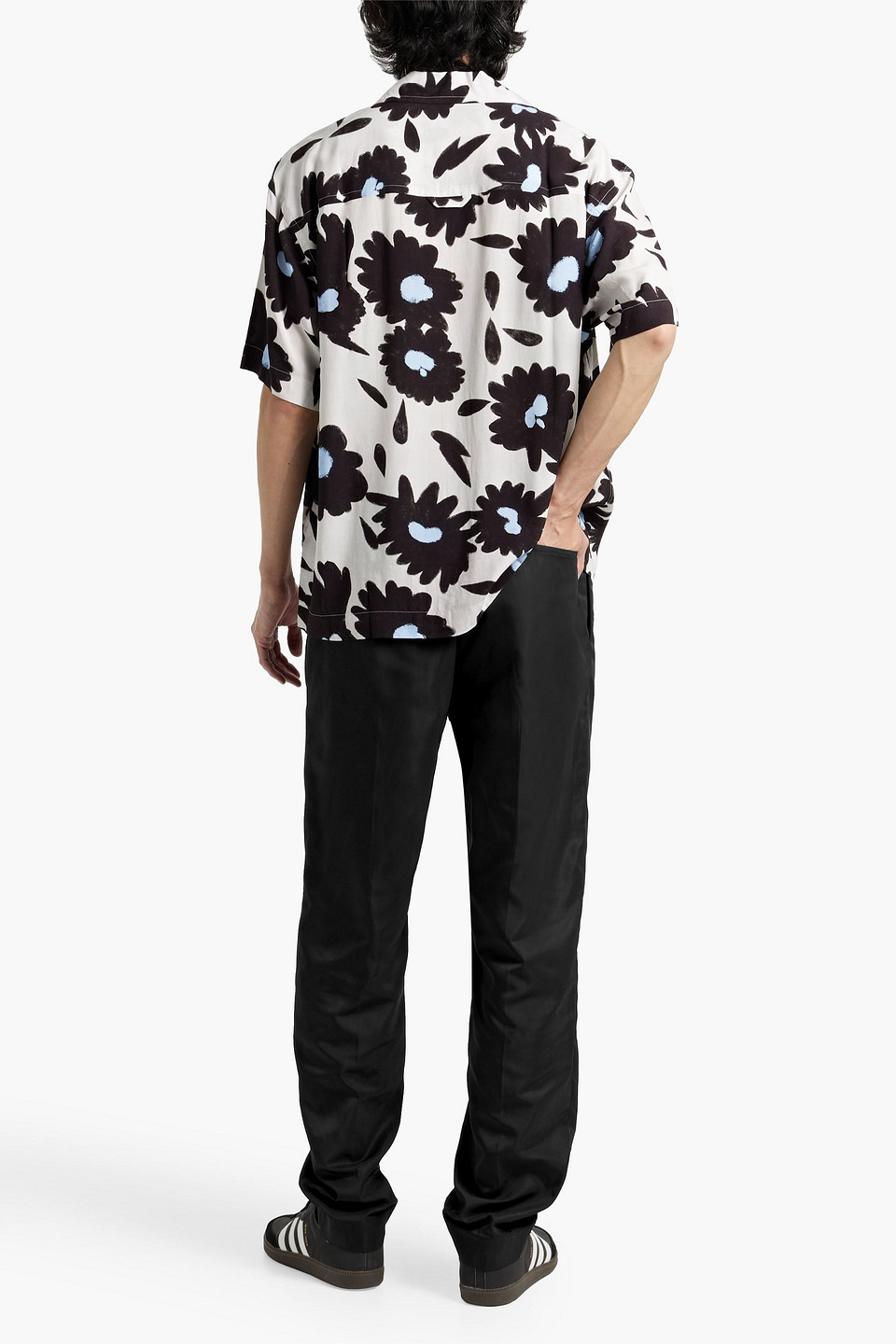 Acne Studios Shell Pants In Black