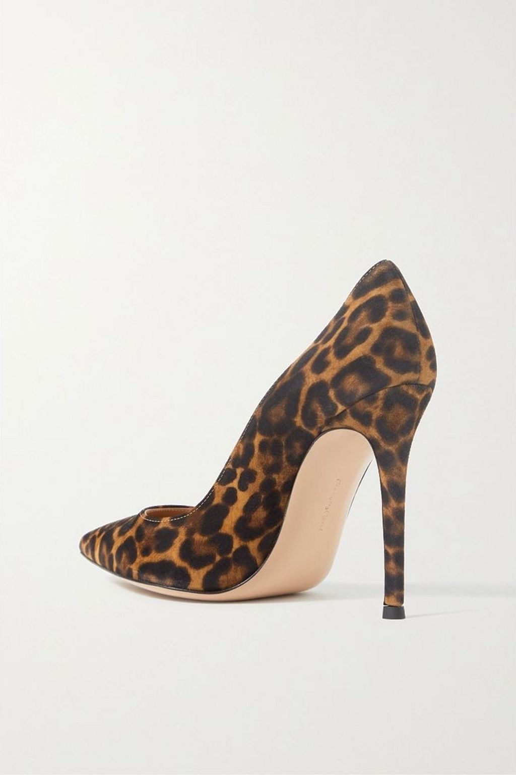 GIANVITO ROSSI 105 leopard-print suede pumps