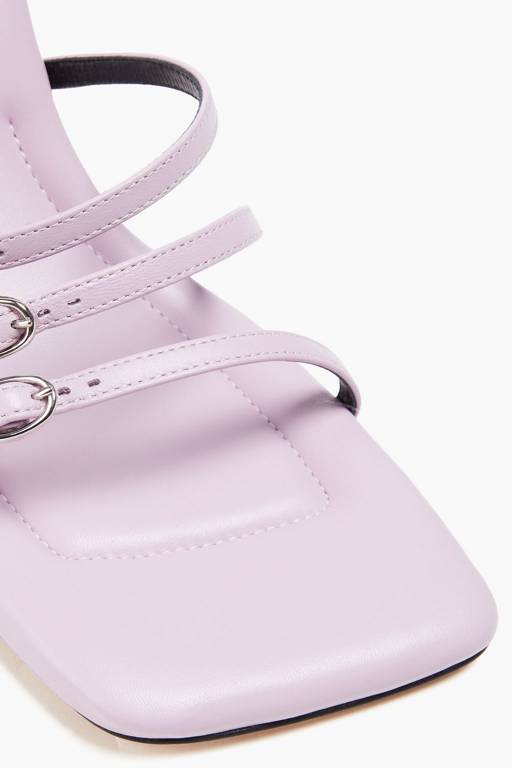 PROENZA SCHOULER 버클 디테일 가죽 뮬