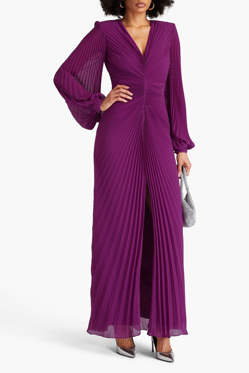 BADGLEY MISCHKA فستان سهرة من جورجيت بليسيه