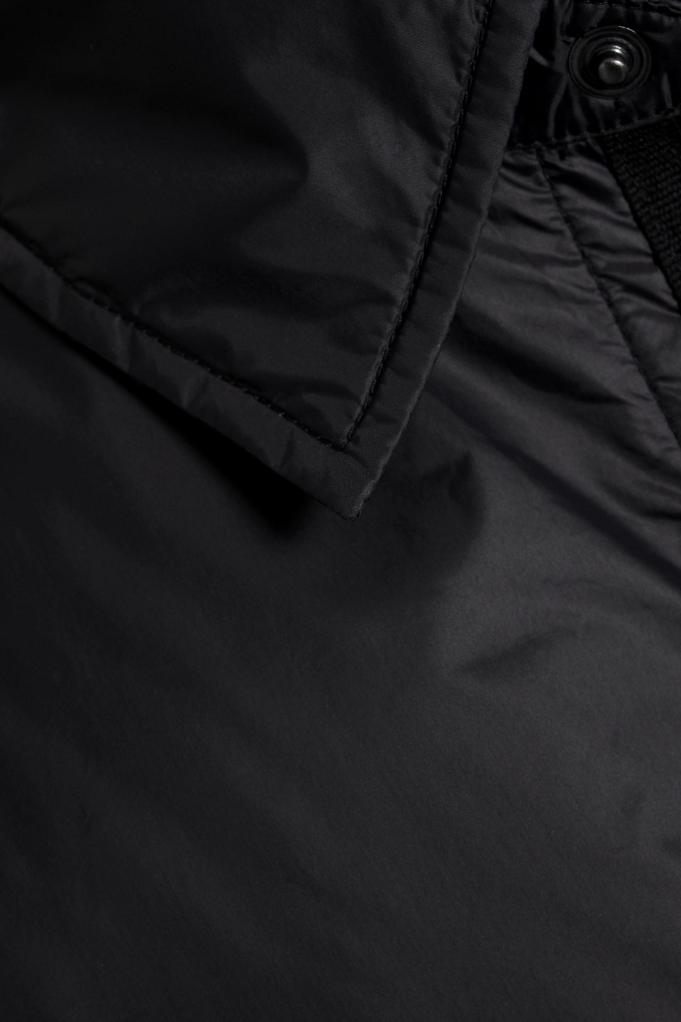 Rag & Bone Clark Padded Shell Overshirt In Black