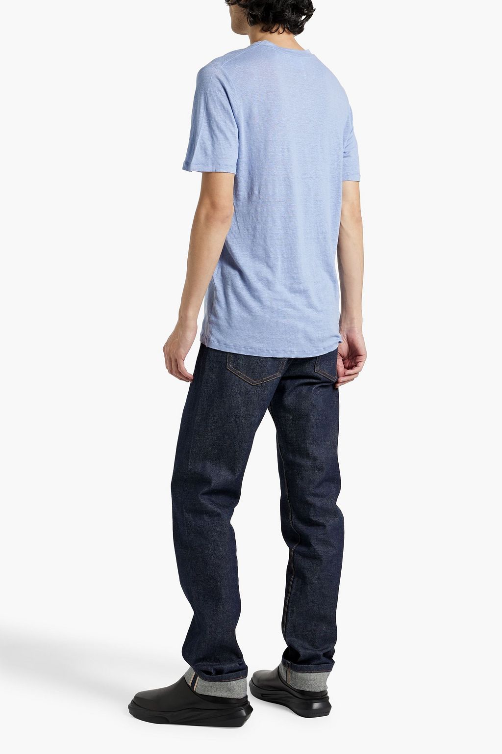 ISABEL MARANT Leon linen-jersey T-shirt