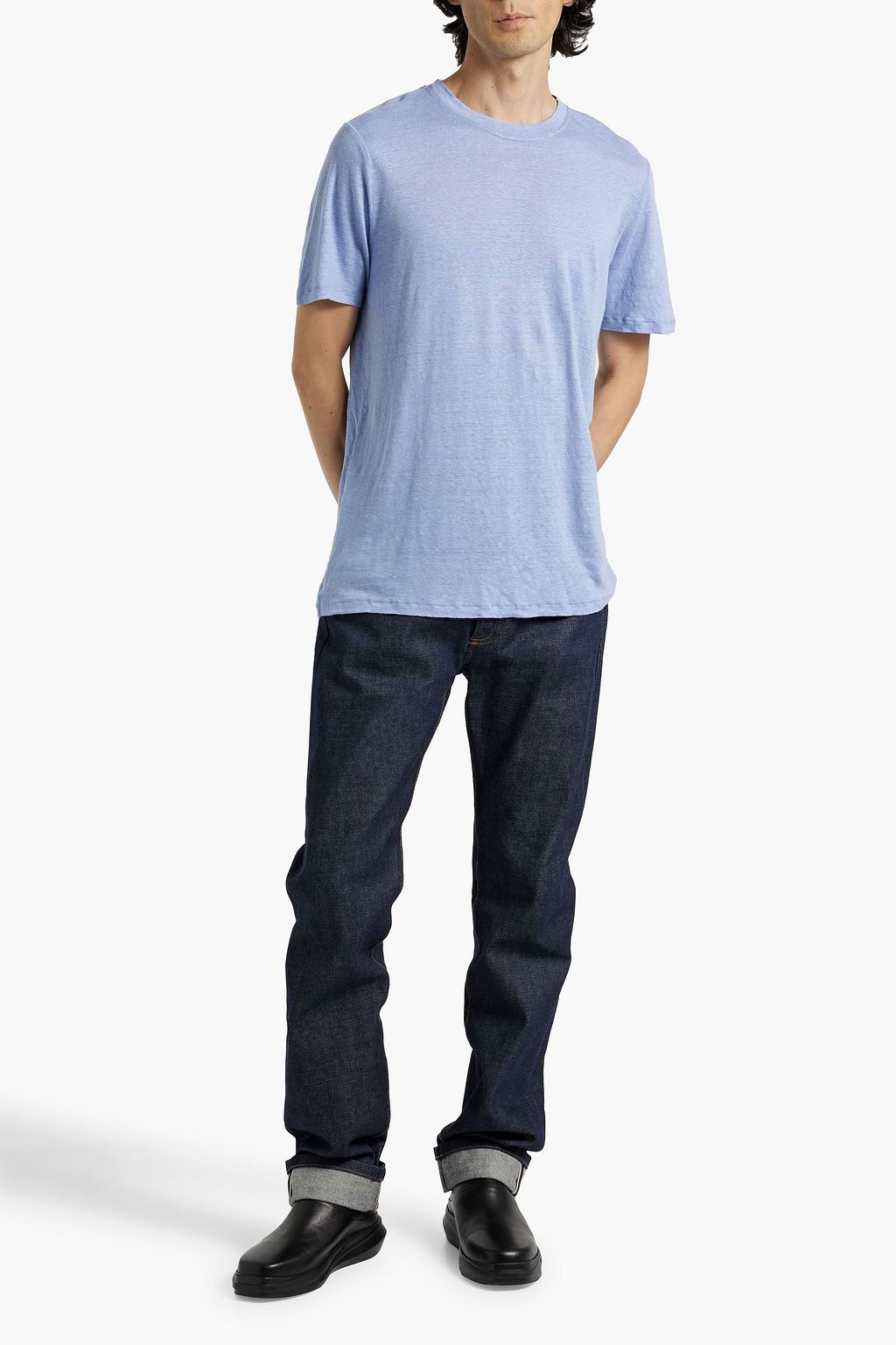 ISABEL MARANT Leon linen-jersey T-shirt