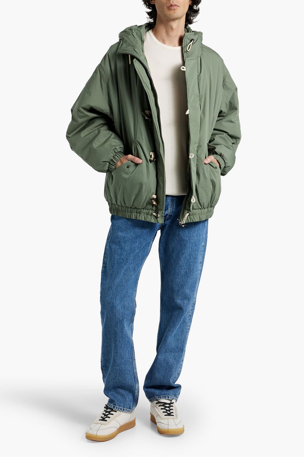 ISABEL MARANT Dasmo cotton-blend hooded jacket