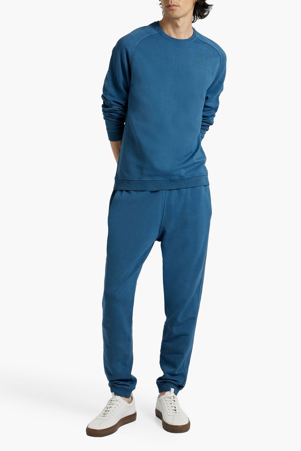 BOGLIOLI French cotton-terry sweatshirt