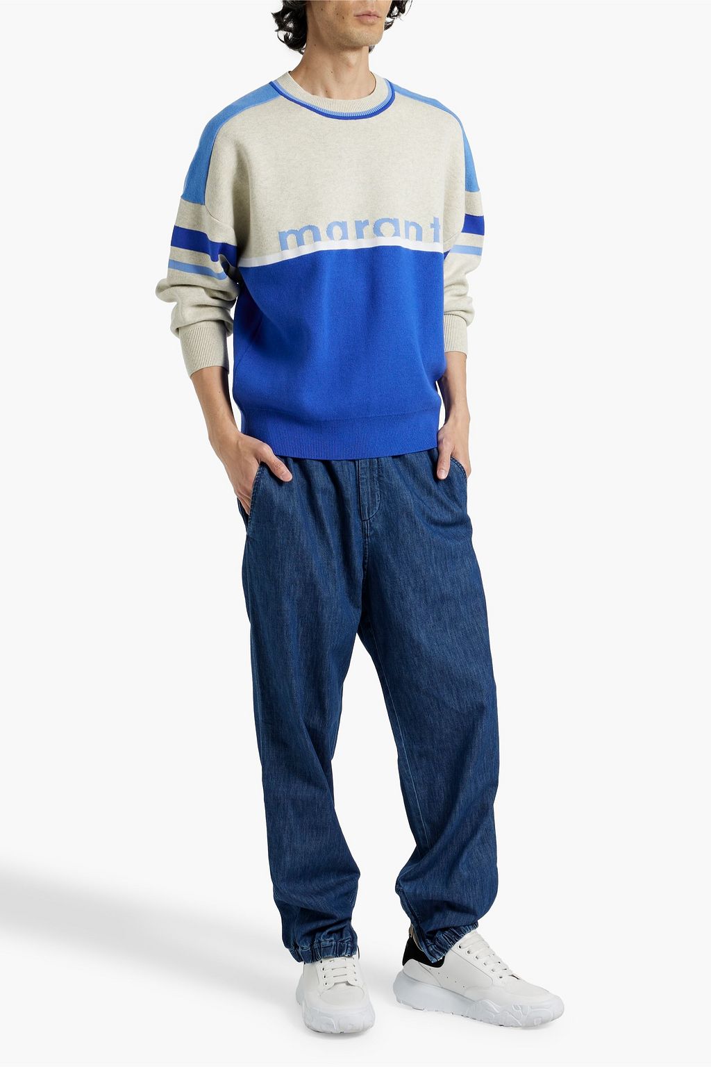 ISABEL MARANT Aaron tapered denim jeans