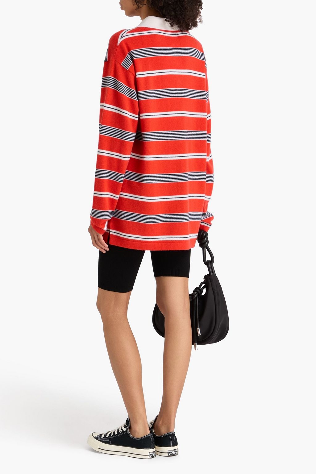 GUEST IN RESIDENCE Striped cashmere polo sweater