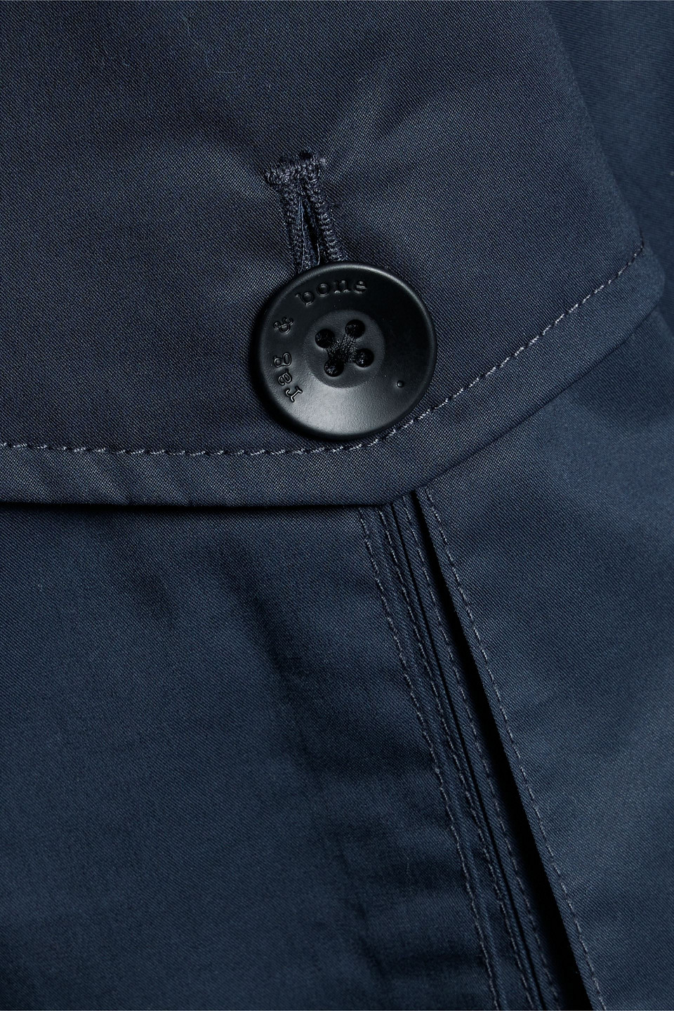 Rag & Bone Cade Cotton-poplin Jacket In Midnight Blue