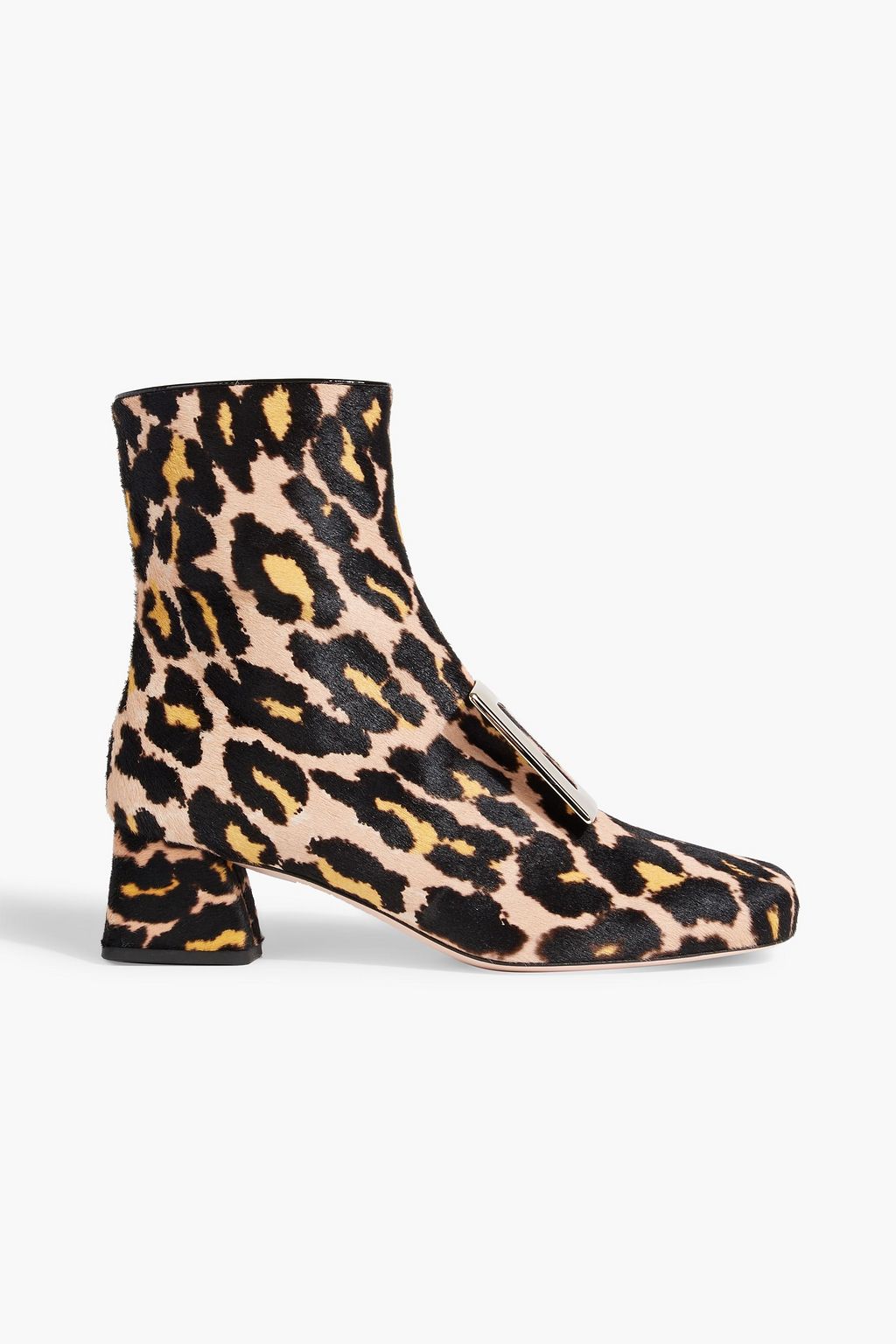 Tory burch leopard booties clearance