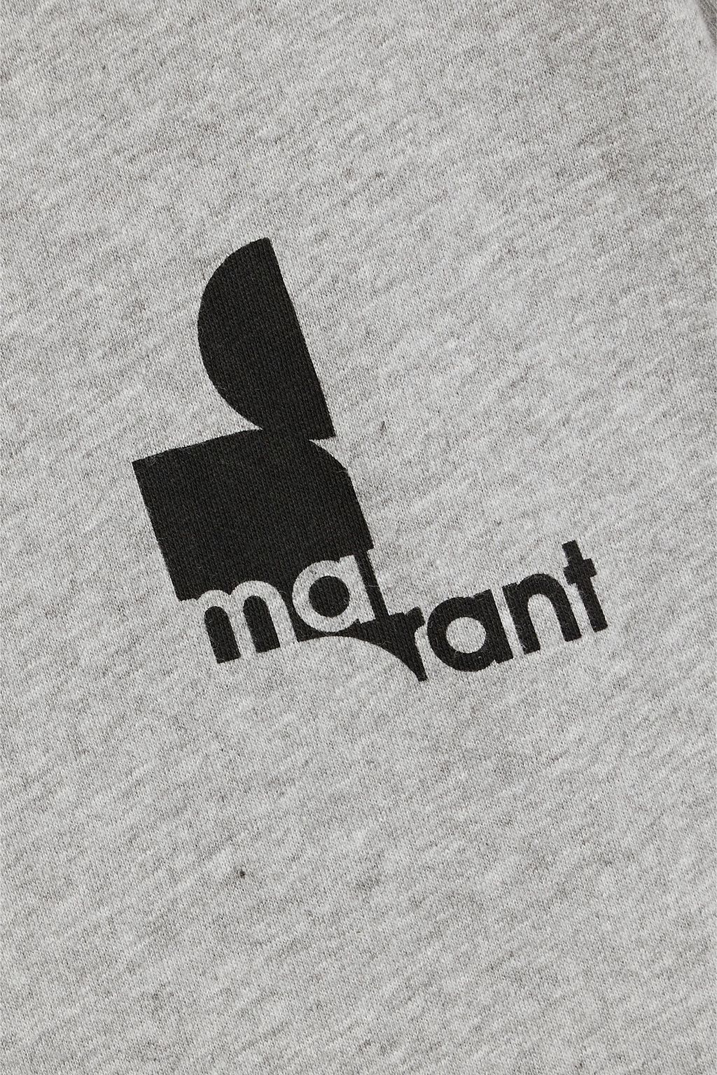 ISABEL MARANT Mélange printed cotton-jersey T-shirt