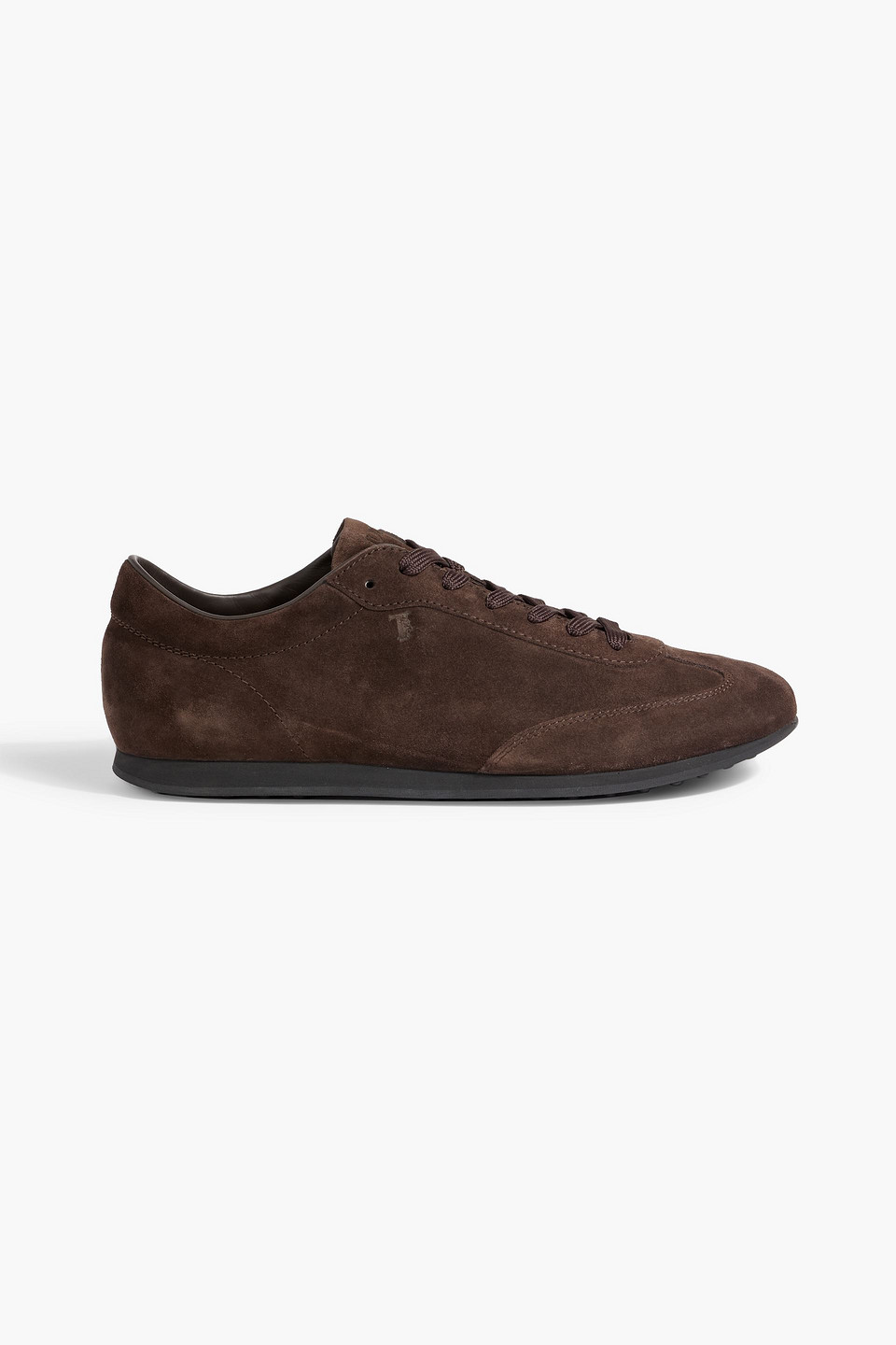 Tod's Suede Sneakers In Brown