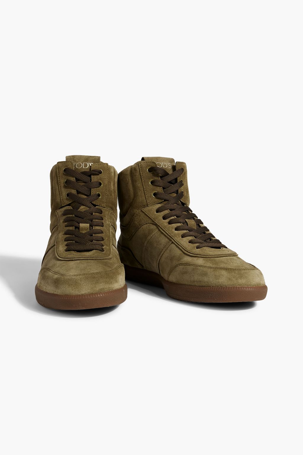 TOD'S Suede high-top sneakers