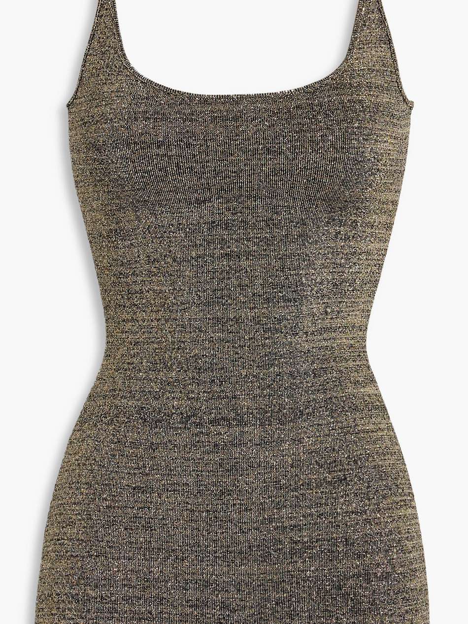 metallic cashmere playsuit