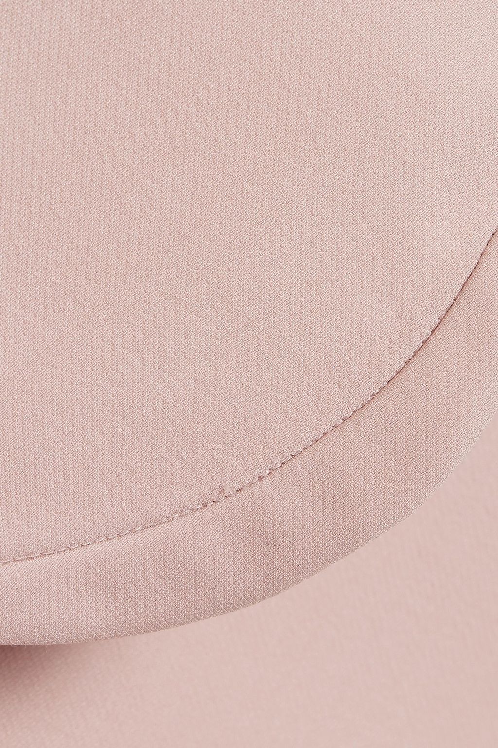 VALENTINO GARAVANI Wool and silk-blend crepe mini dress