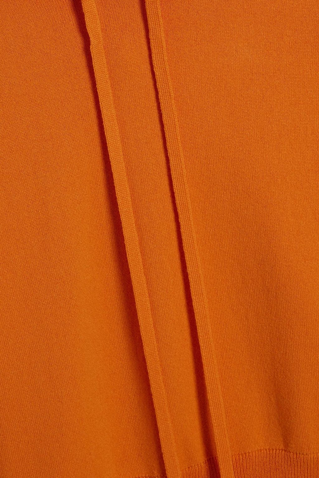 VALENTINO GARAVANI Cropped wool and cashmere-blend hoodie