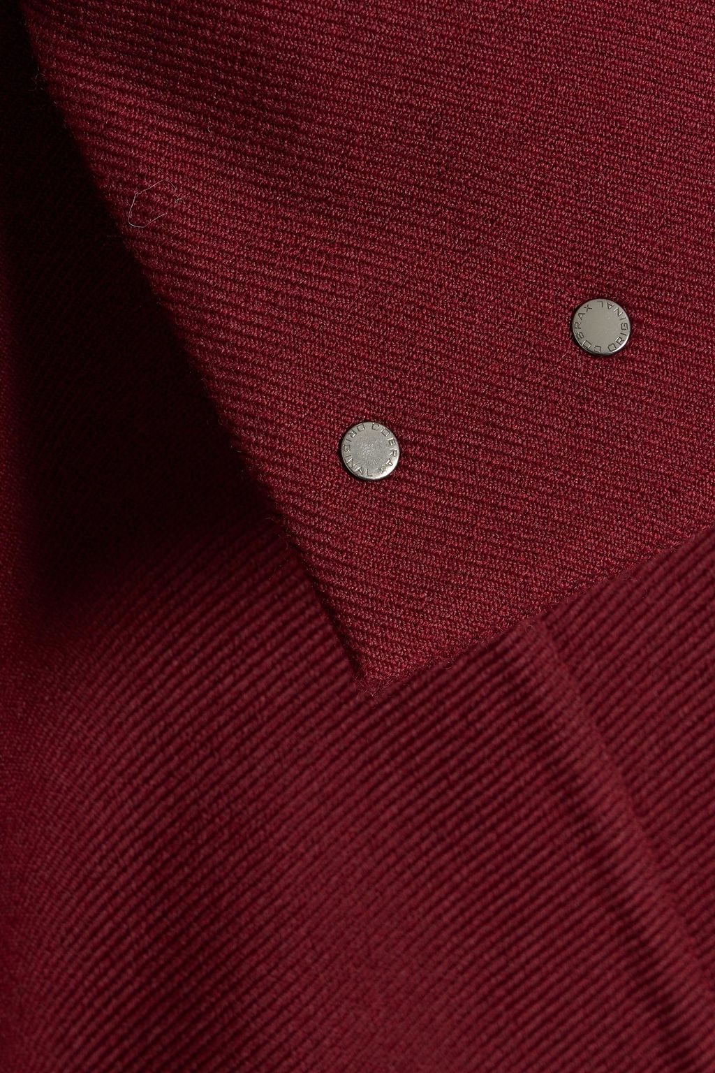 VALENTINO GARAVANI Wool and silk-blend gabardine hooded cape