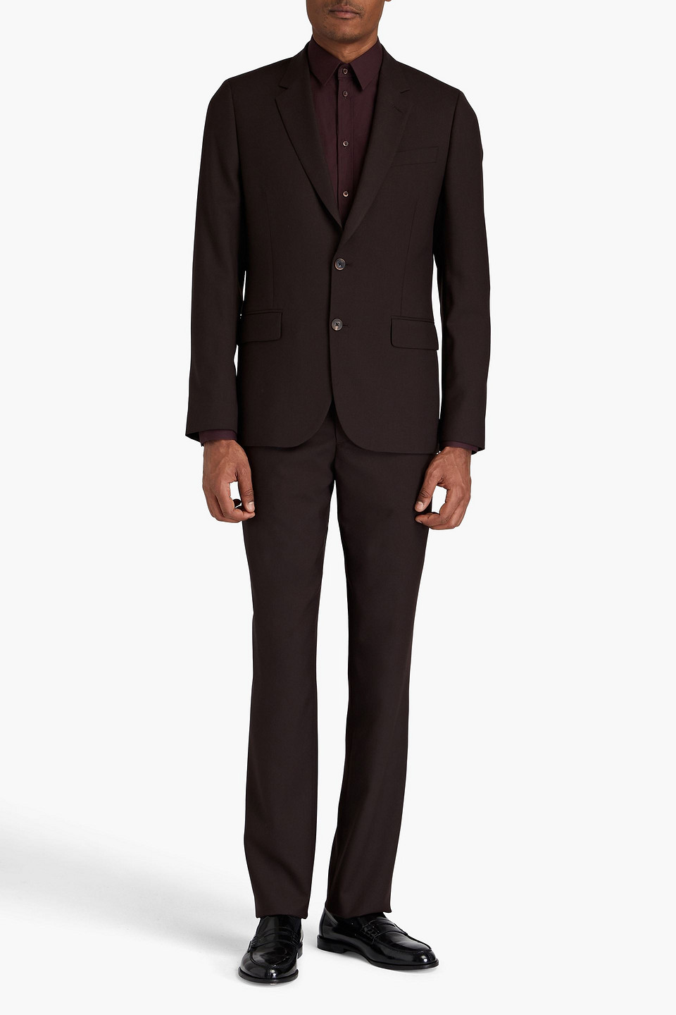  Paul Smith - Wool-twill Suit - Brown - Us 40 