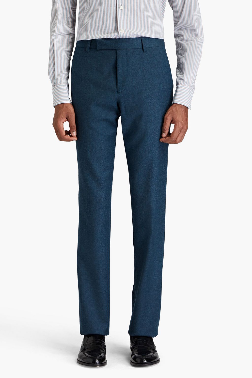 PAUL SMITH Wool and cashmere-blend flannel suit