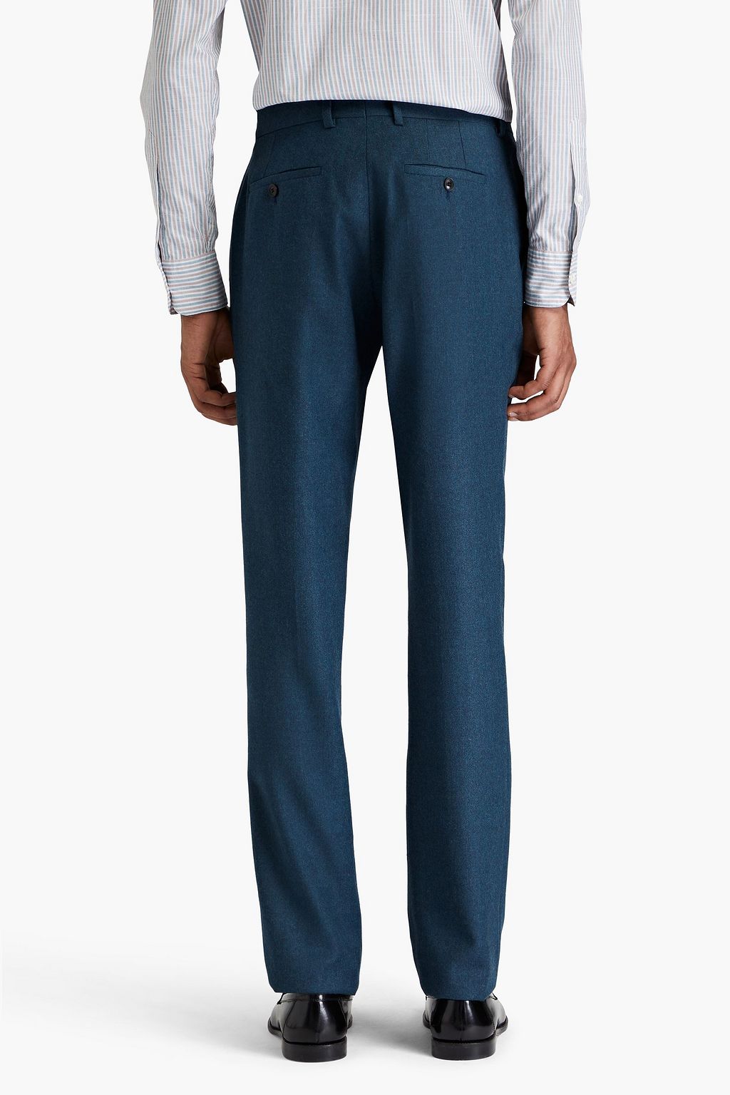 PAUL SMITH Wool and cashmere-blend flannel suit