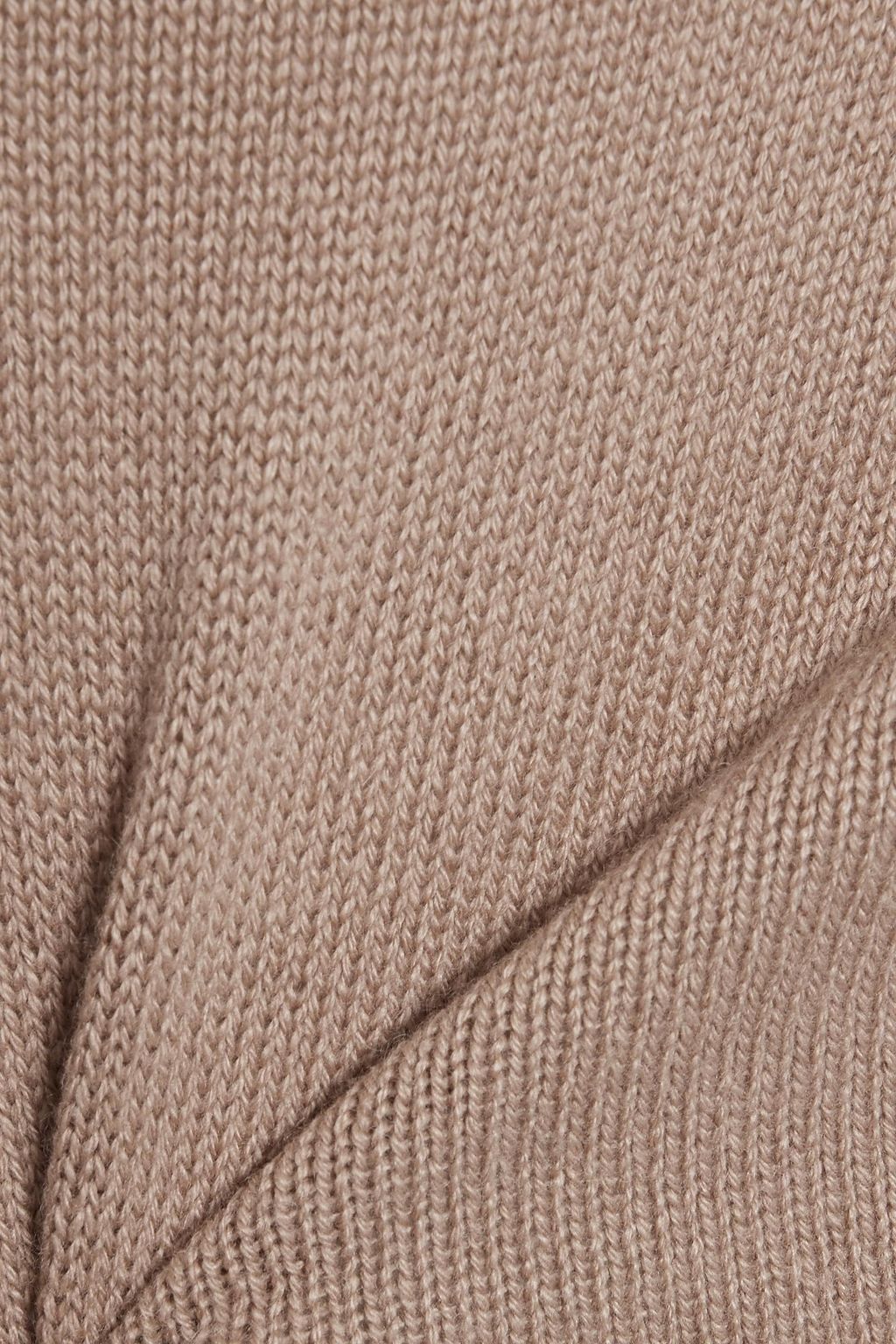 VALENTINO GARAVANI Off-the-shoulder cashmere mini dress