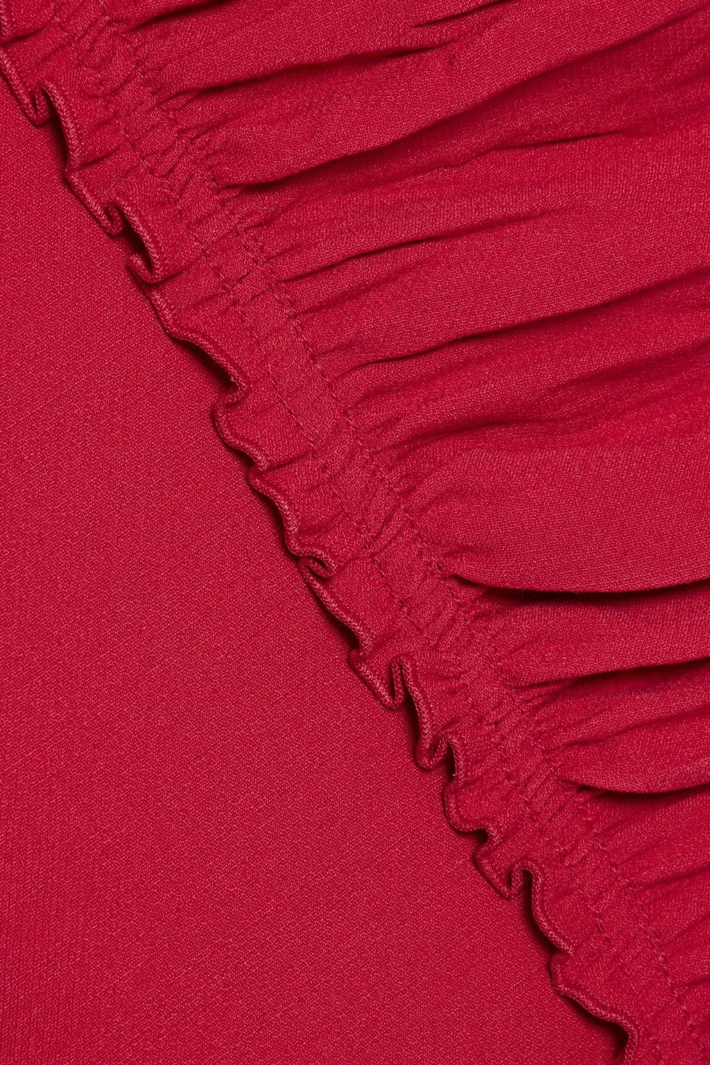 VALENTINO GARAVANI شورت بنمط تنورة من الصوف ومزيج الحرير