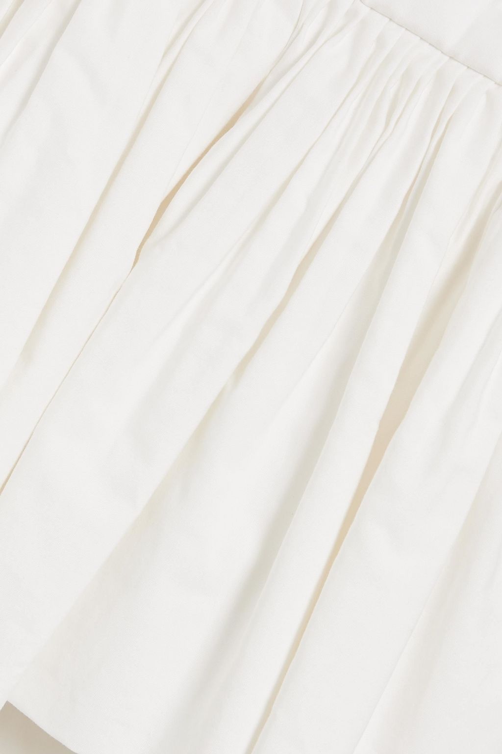 VALENTINO GARAVANI Ruffled cotton-poplin shirt