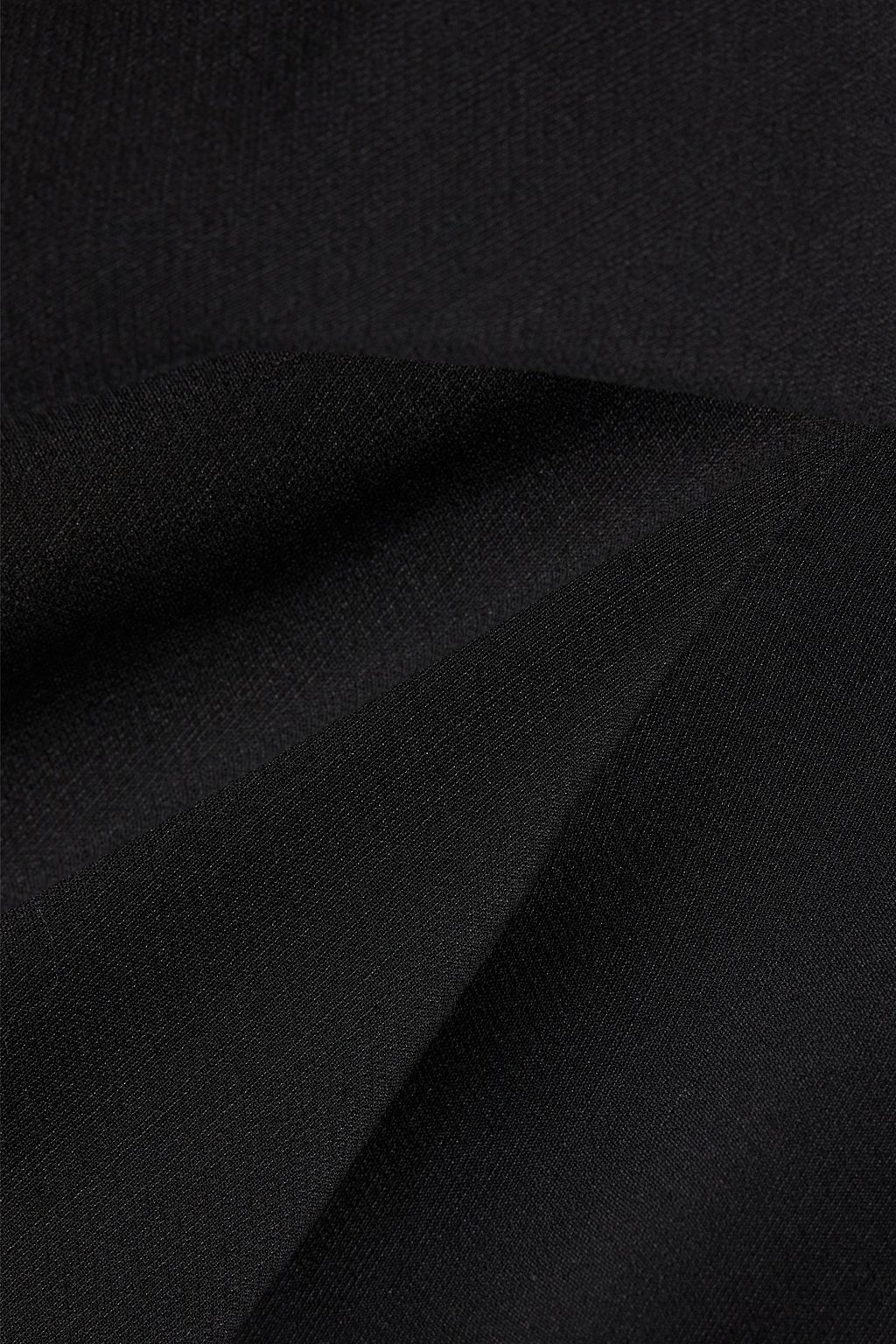 VALENTINO GARAVANI Wool and silk-blend crepe mini dress