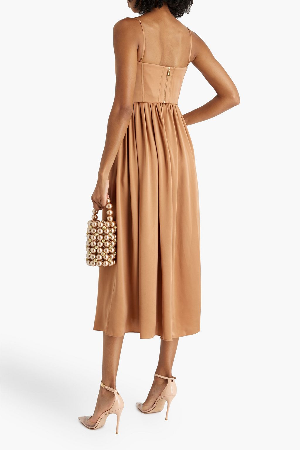 ZIMMERMANN Washed-silk midi dress