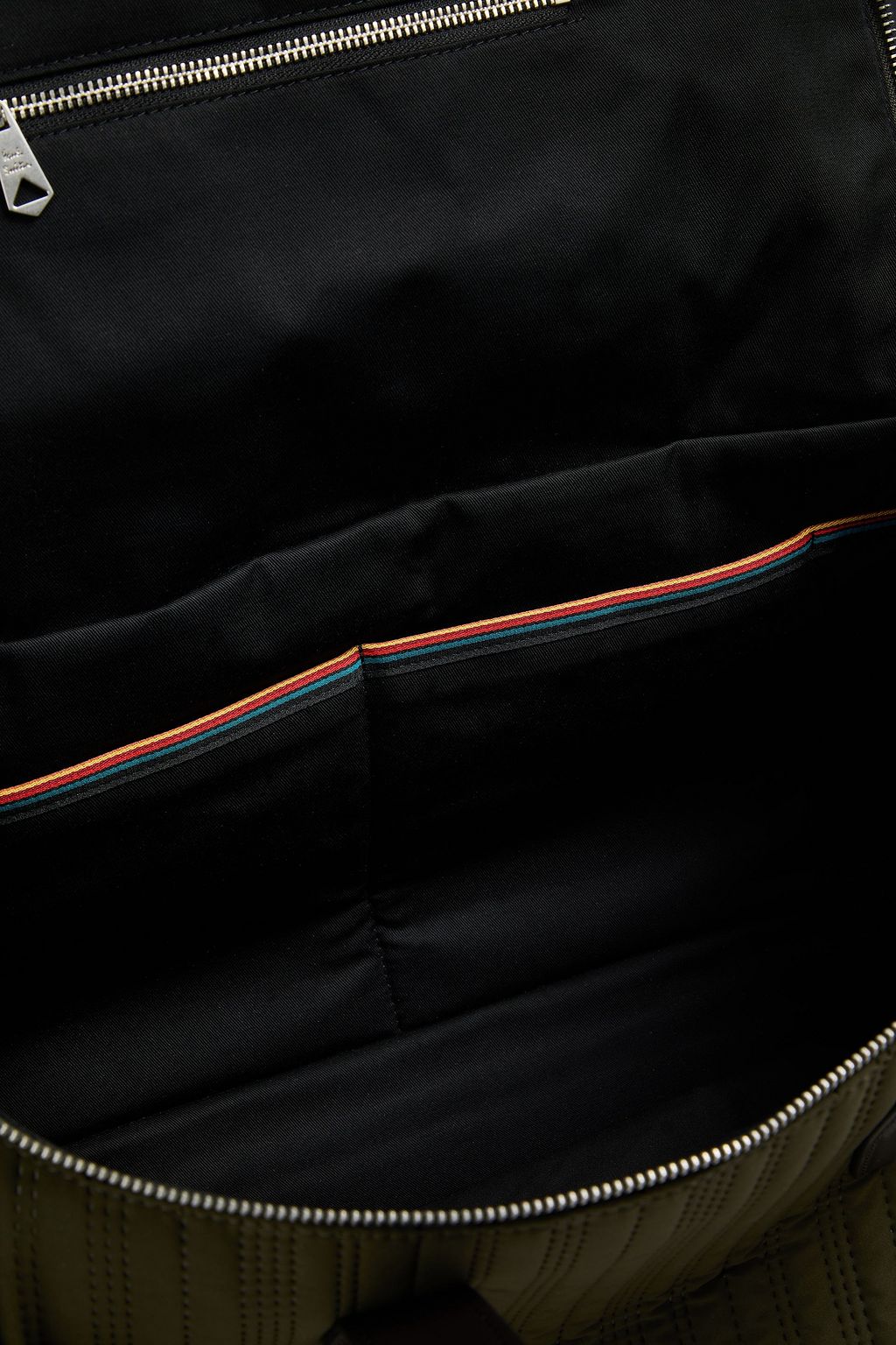 PAUL SMITH Quilted shell duffle bag