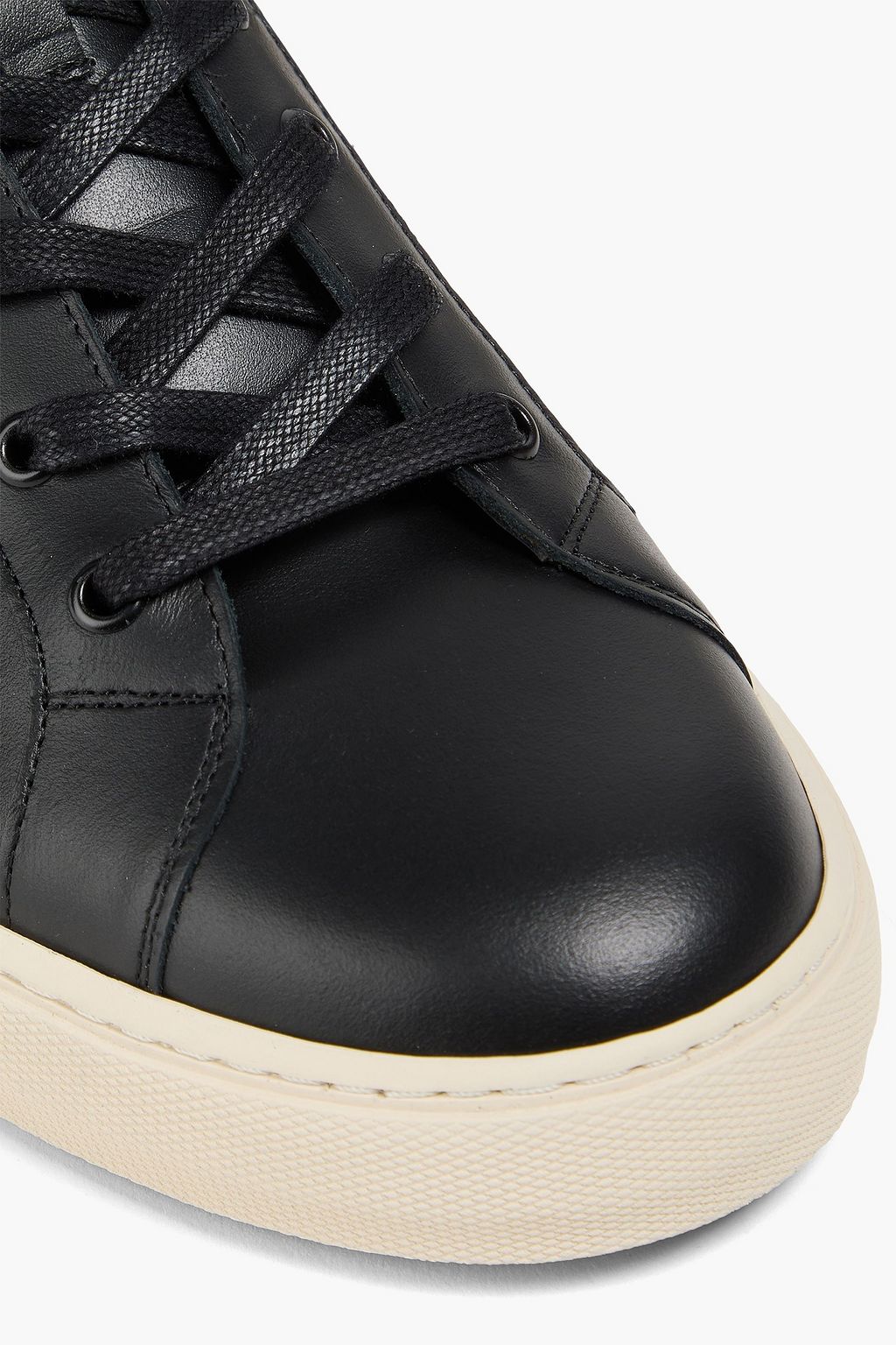 PAUL SMITH Striped leather sneakers