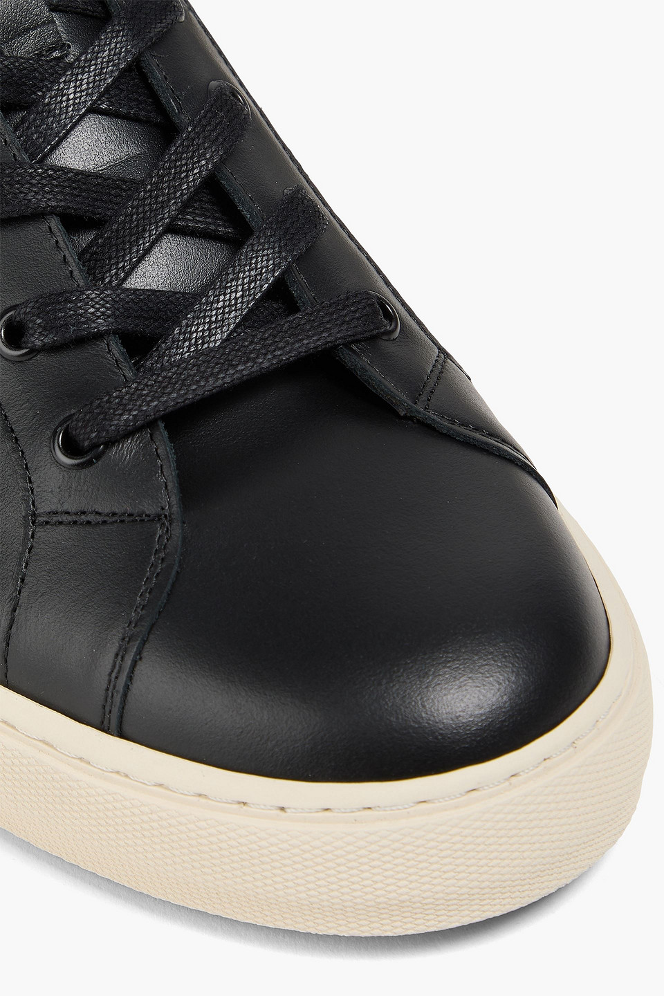 PAUL SMITH STRIPED LEATHER SNEAKERS