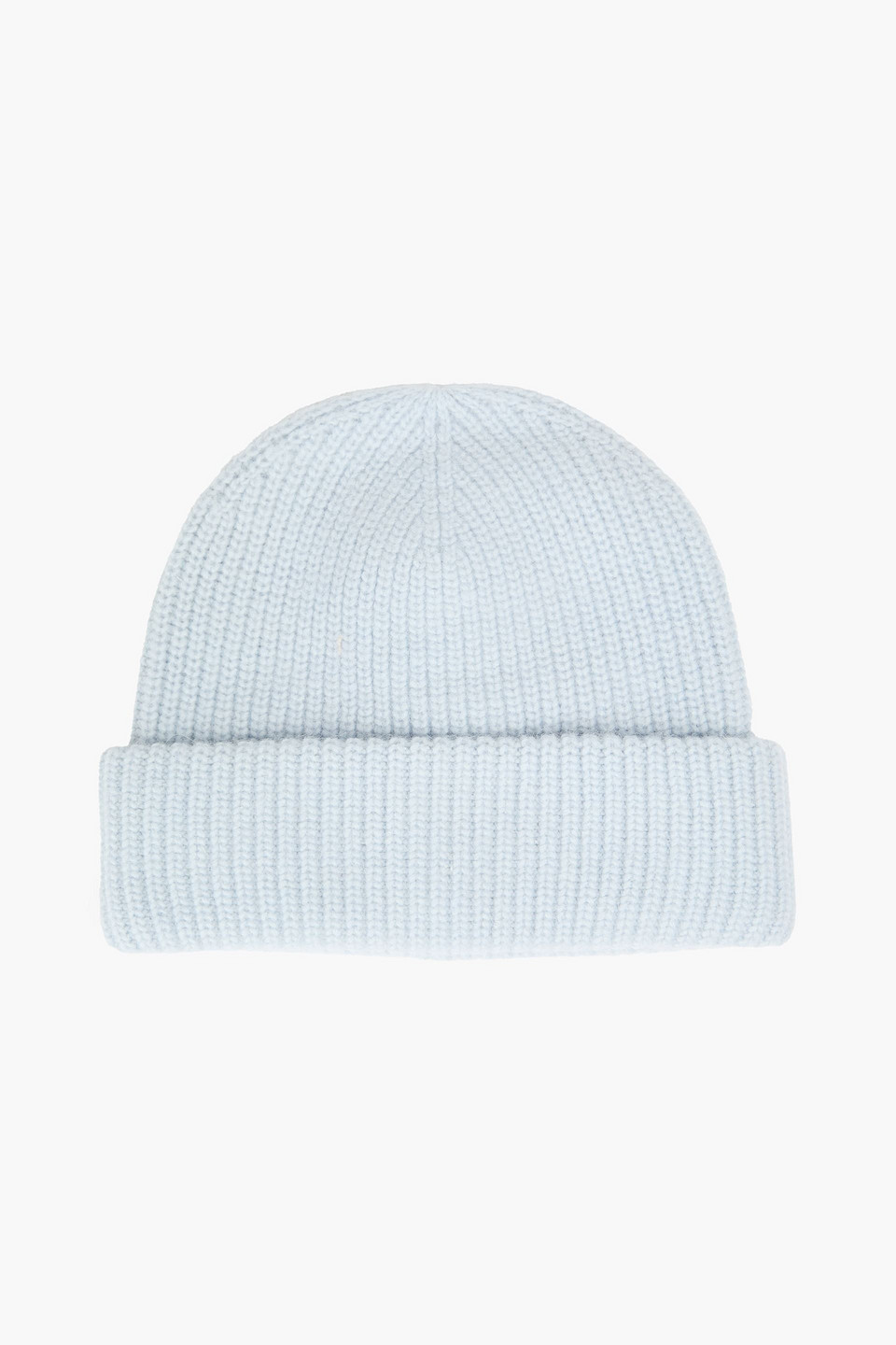 Alex Mill - Ribbed merino wool, alpaca and hemp-blend beanie - Blue - ONESIZE