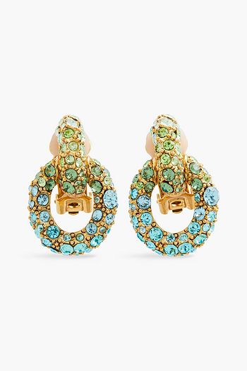 Oscar de la renta earrings sale hot sale