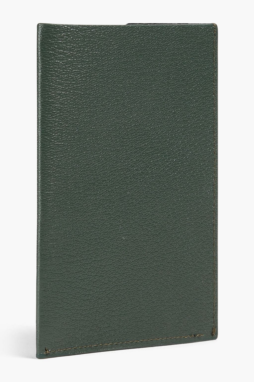 PAUL SMITH غطاء جواز سفر مصنوع من الجلد المُحبّب