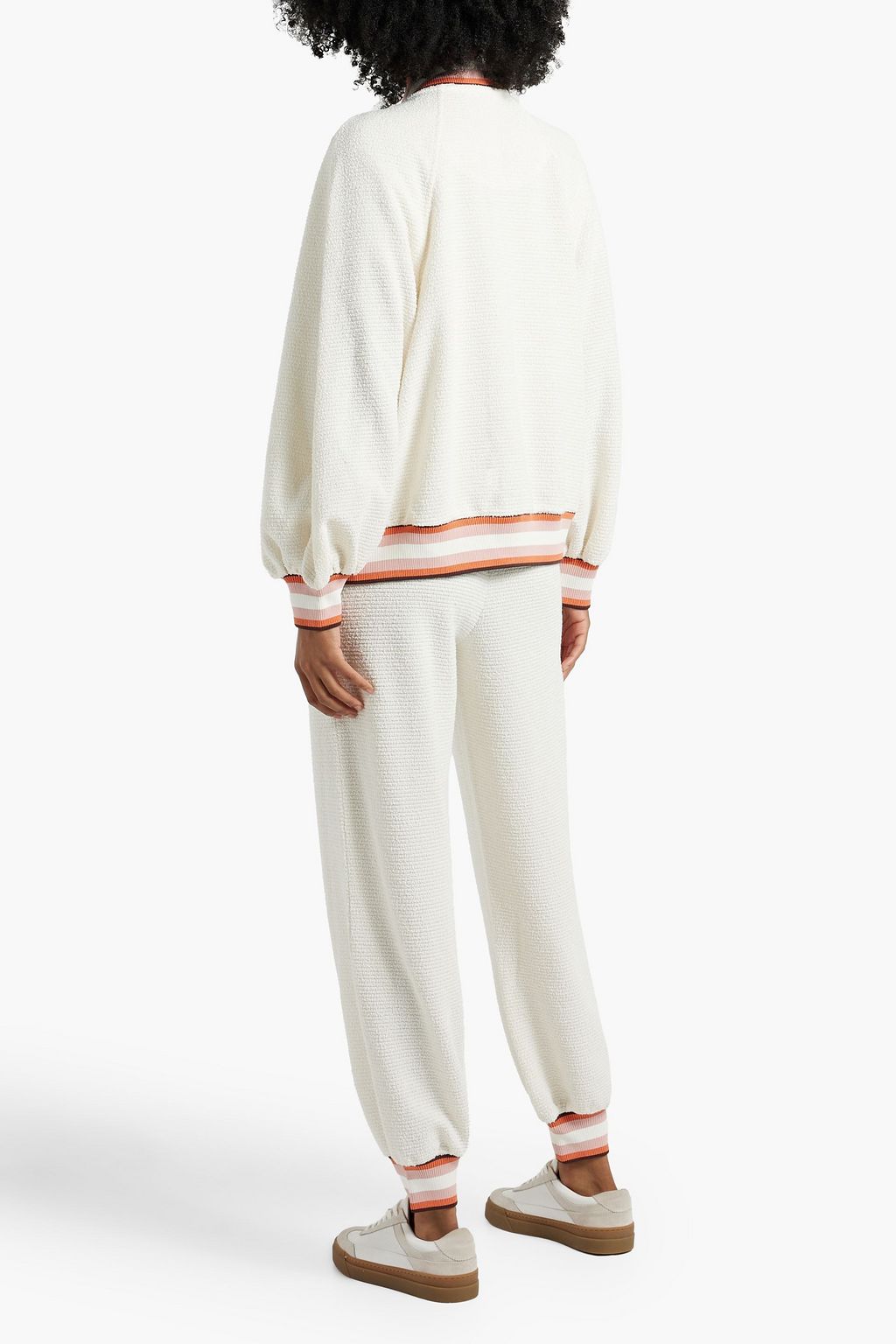 ZIMMERMANN Chenille zip-up sweatshirt